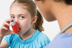 Ребенок болеет астмой