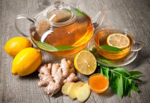 Лимонно-имбирный чай для иммунитета